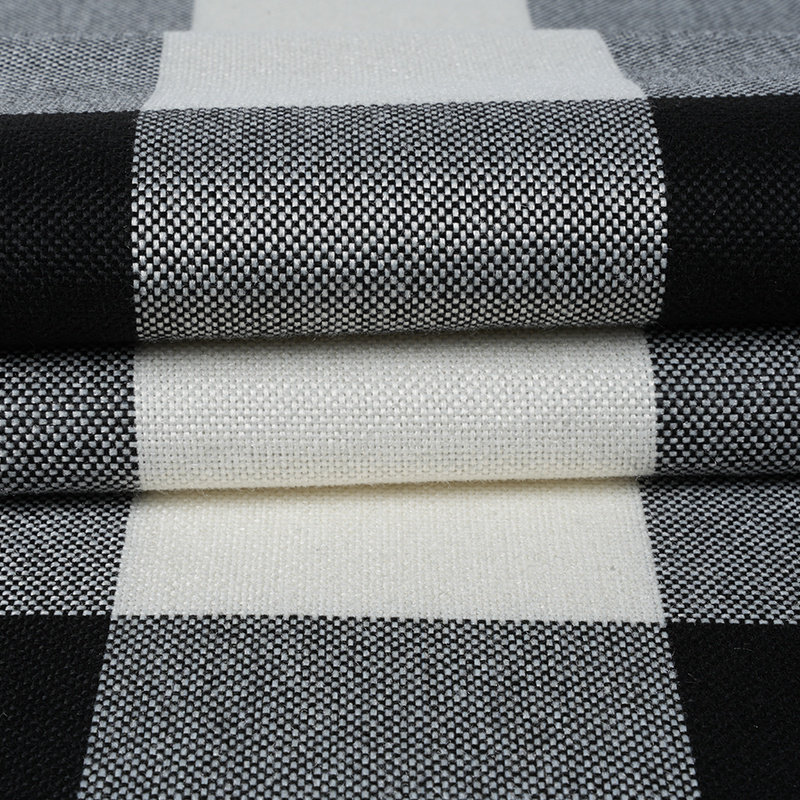 10*10 geruite polyester linnen stof